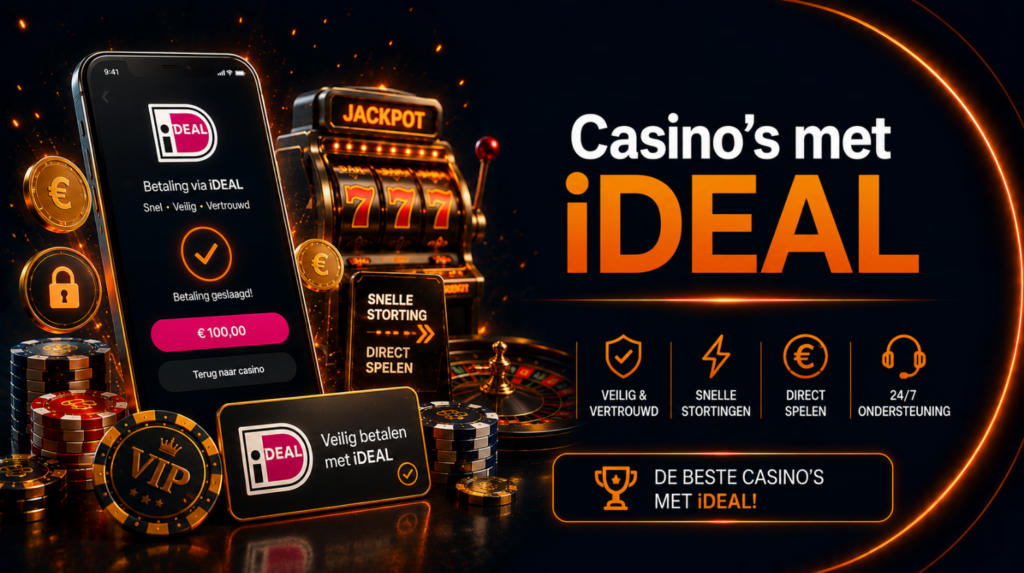 Casino’s met iDEAL voor directe stortingen en snelle betalingen