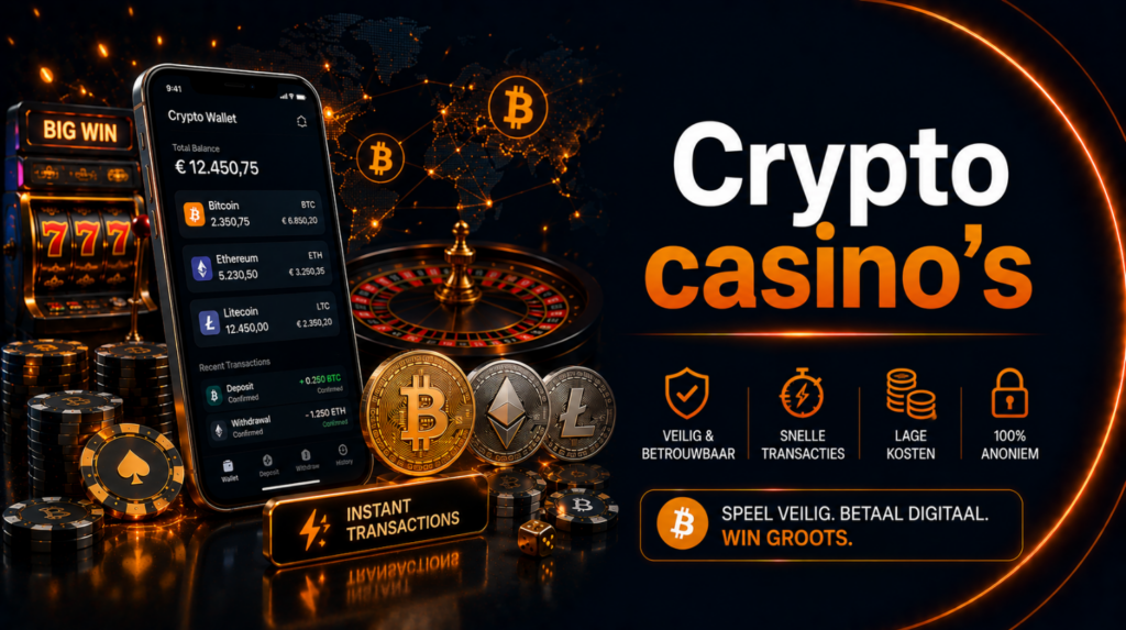 Crypto casino’s met veilige Bitcoin betalingen