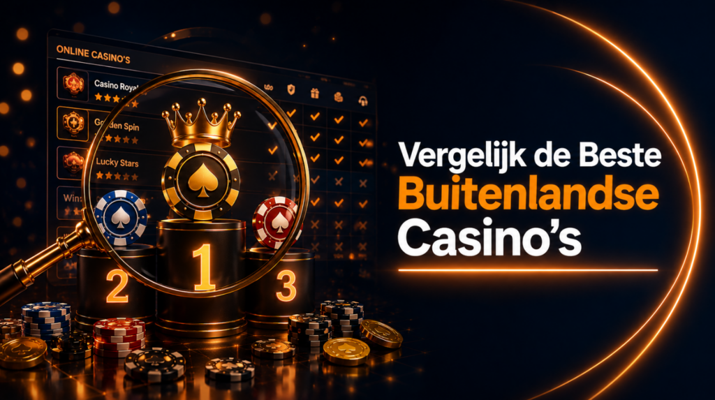 Vergelijk de beste buitenlandse casino’s voor Nederlanders